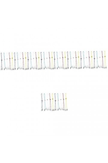 Angoily 50 Pcs Lunettes Sangle Lunettes De Soleil Réglable Lunettes Sangle Coloré Lunettes Lunettes Sangle Lunettes Lanière T