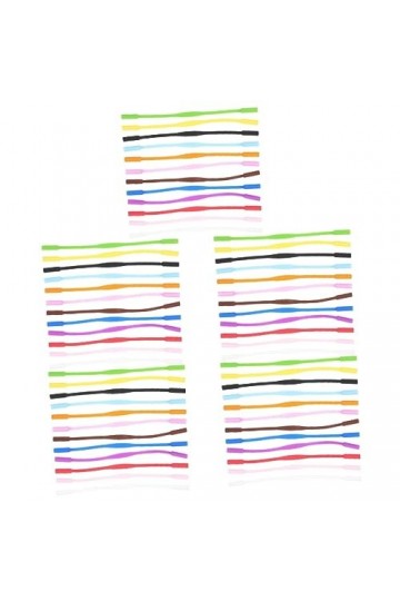 OSALADI 60 Pièces Gants Pour Les Yeux Bracelet De Lunettes Pour Le Sport Lunettes Sangle Lunettes De Soleil De Sport Réglable