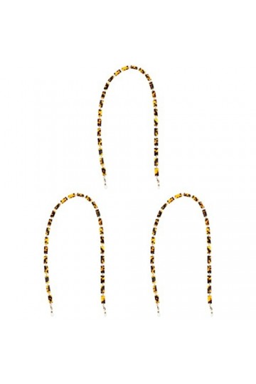 VALICLUD 3 Pièces Lanière De Masque En Acétate Colliers Pour Femmes Extension De Couverture Faciale Rallonge De Suspension Pr