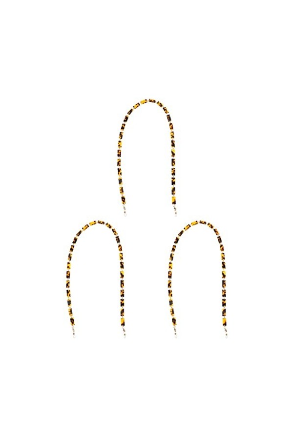 VALICLUD 3 Pièces Lanière De Masque En Acétate Colliers Pour Femmes Extension De Couverture Faciale Rallonge De Suspension Pr