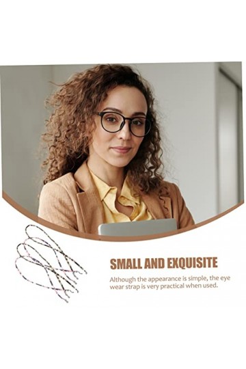 Angoily 20 Pcs Lunettes Corde Chaîne De Lunettes Réglable Lunettes De Soleil Gardien Lunettes Sangle Titulaire Lunettes Laniè