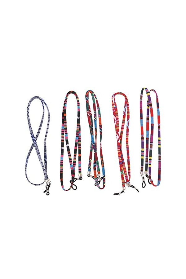 GLSTOY 20 Pièces Fronde Lunettes Corde Sangle Porte-lunettes De Soleil Cordons De Sangle De Lunettes Chaîne De Longe De Visag