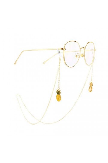 ZWEBY Chaînes de Lunettes Femmes Lunettes Multifonctionnelles La Chaîne Féminine De 75 Cm avec Une Chaîne De Corde du Cou for