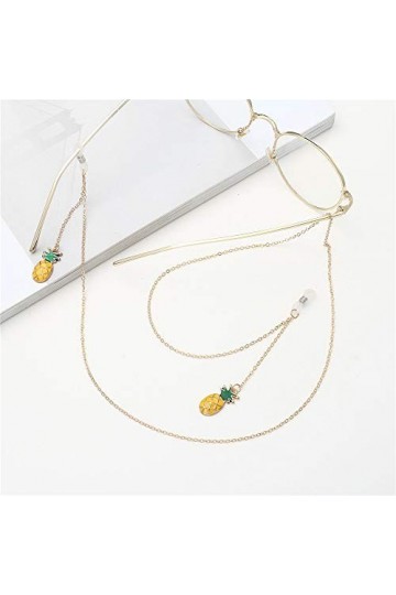 ZWEBY Chaînes de Lunettes Femmes Lunettes Multifonctionnelles La Chaîne Féminine De 75 Cm avec Une Chaîne De Corde du Cou for