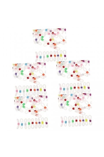VILLCASE Connecteur De Crochet DOreille Pour Lunettes 500 Pièces Chaînes À Neige Antidérapantes Extrémités En Caoutchouc Acc