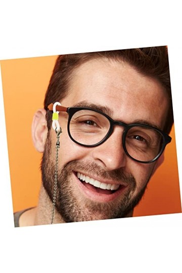 VILLCASE Connecteur De Crochet DOreille Pour Lunettes 500 Pièces Chaînes À Neige Antidérapantes Extrémités En Caoutchouc Acc