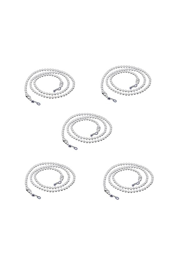 ELICNA Chaîne de lunettes en alliage, mode moderne, robuste, Style adapté aux masques, lunettes de soleil, lunettes de soleil