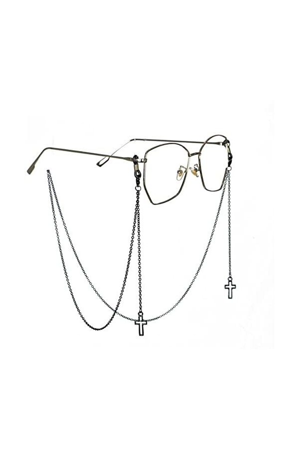 Chaîne de lunettes à pendentif en or, modernité de la mode, petite et exquise, solide et ne tombe pas, étanche nest pas cass