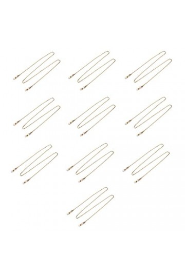 ELICNA Chaîne à œil en alliage, mode moderne, style, solide et durable, solide et ne tombe pas, convient for un usage quotidi