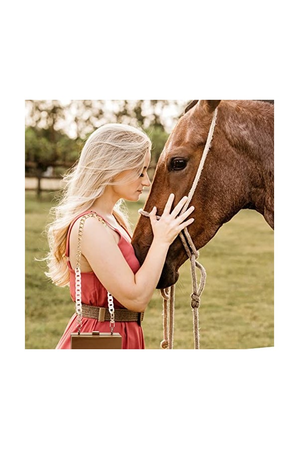 TENDYCOCO 1pc Masque Acrylique chaînes de Lunettes Multifonctions Lanières Chaînes de Sacs Chics