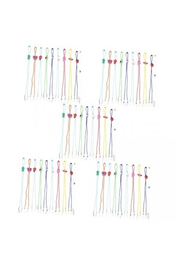 Uonlytech 50 Pcs Lunettes Sangle Lunettes De Soleil Sport Lunettes De Soleil Lanières Sangle De Lunettes Lunettes Lanière Lun