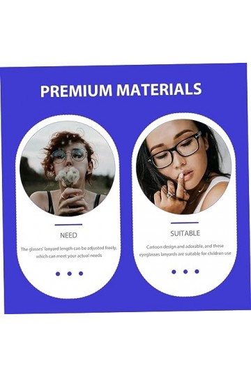 Uonlytech 50 Pcs Lunettes Sangle Lunettes De Soleil Sport Lunettes De Soleil Lanières Sangle De Lunettes Lunettes Lanière Lun