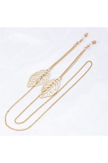 ChengBeautiful Chaîne Lunettes Mme Verres De Lunettes De Soleil Lunettes Ms Et dattache De La Sangle De Cou Chaîne Chaînes A