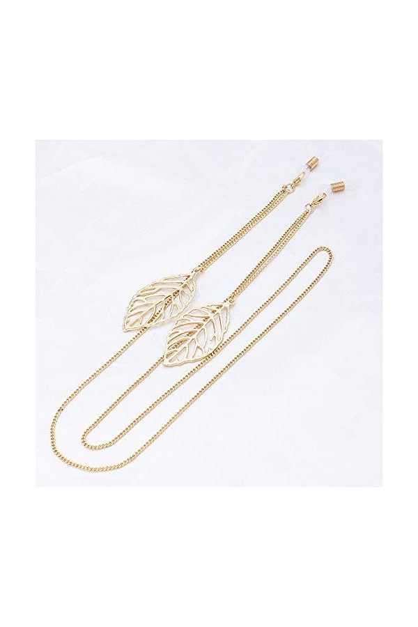 ChengBeautiful Chaîne Lunettes Mme Verres De Lunettes De Soleil Lunettes Ms Et dattache De La Sangle De Cou Chaîne Chaînes A