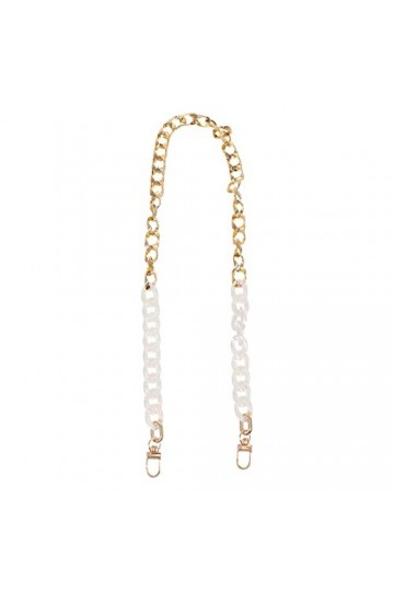 VALICLUD 1 Pc Chaîne De Sac Lanière Dor Masque De Chaîne Masque Blanc Acrylique Des Lunettes De Soleil Mode