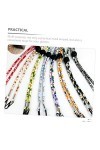 Operitacx 40 Pcs Lunettes Masque Lanière Masque DExercice Collier Délicat Enfants Collier Sangle De Lunettes Réglable Chaîne