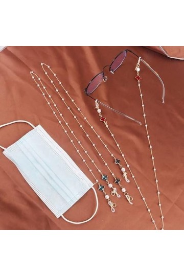 Collier de sangle de lunettes, chaînes de lunettes longes lunettes de soleil lunettes lunettes support de chaîne cordon laniè