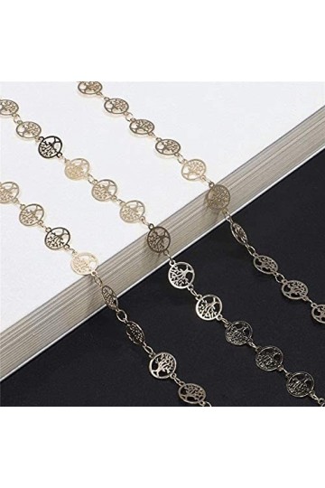 Chaîne de lunettes Motif Arbre de Vie Anti-dérapant Support de retenue de lunettes de soleil Chaîne de lunettes Lunettes Cord