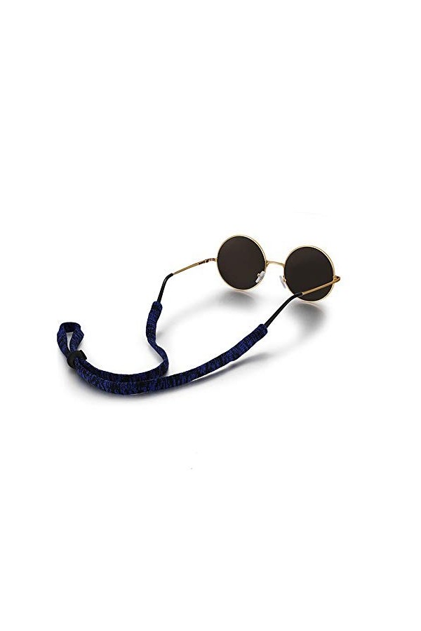 ZWEBY Chaînes de Lunettes Femmes Mme Lunettes De Dérapage Chaîne avec Une Attache De Cou 65 Cm Facile À Transporter Et À Util