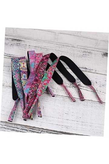 Mikikit 6 Pièces Collier De Lunettes Porte-lunettes Cordons De Lunettes Cordon De Lunettes Des Sports Sangle De Lunettes De S