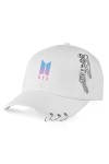 BTS Casquette De Baseball Kpop Hat Hip Hop Hat Casual Cap Chapeaux De Soleil Parfait pour Les Activités De Plein Air Taille R