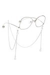 GaoF Lunettes Chaîne Perles Perle Lunettes Chaîne Collier Retenue Chaîne Cordon pour Femmes Lunettes Lunettes Lunettes Corde 