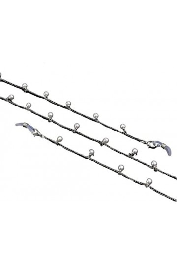 SCIBOR Chaînes de Lunettes, Sangle de Lunettes pour Femmes, Pendentif en Perles, retenue de Lunettes, Support de Mode, chaîne