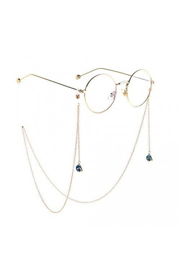 GALSOR Chaînes et cordons de lunettes Porte-chaîne monocle monocle chaîne 70cm Collier chaîne monocle for femmes