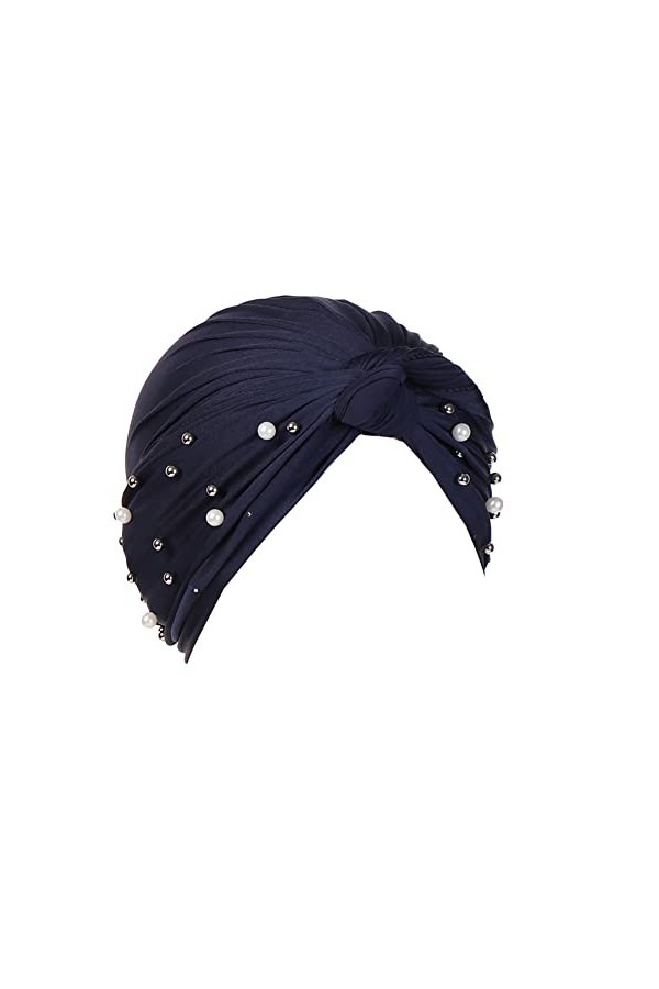 Vobozeany Turbans pour Femmes Chimio Turban pour La Tête Élégant Casquettes Bonnets De Tissu Beanie pour Cancer Chimiothérapi