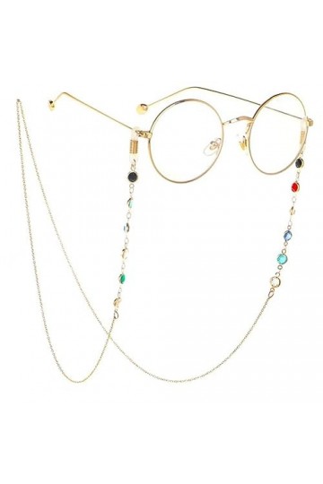 Chaînes De Lunettes, Cordon Lunettes, Lanière De Lunettes, Elégant Porte-Lunettes, Soleil Sangle De Lunettes Cordon De Retenu