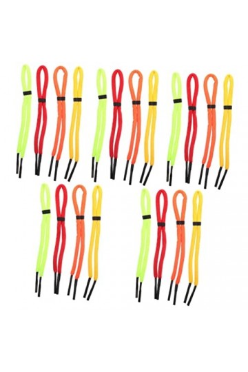 Healifty 20 Pièces Cordon De Lunettes en Mousse Lunettes De Mode pour Lunettes De Soleil De Sport Sangle De Lunettes Flottant