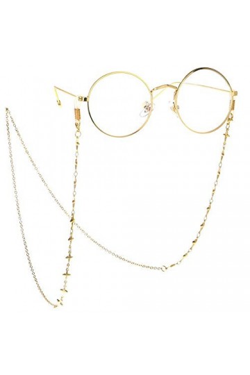 GYC Personnalité Chaîne de Lunettes Porte-Corde de Lunettes en métal Lunettes de Soleil Lanière Sangle Chaîne de Cou Chaîne d