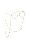 Chaîne de lunettes pour femme Chaîne de lunettes de soleil antidérapante unisexe Cordons de lunettes Sangle de lunettes Chaîn