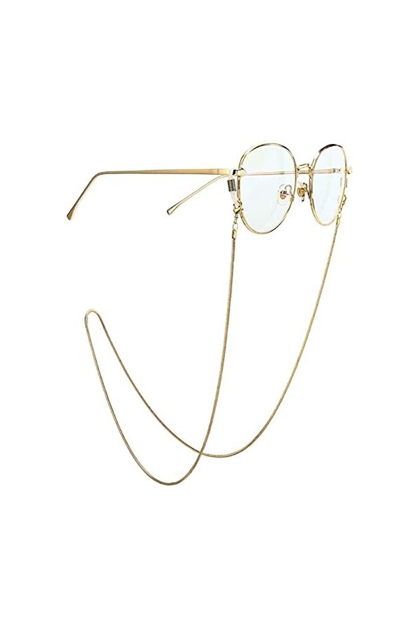 Chaînes de lunettes Lunettes de soleil Chaîne de retenue Chaînes de lunettes pour femmes Lunettes Lunettes de lecture Cordons