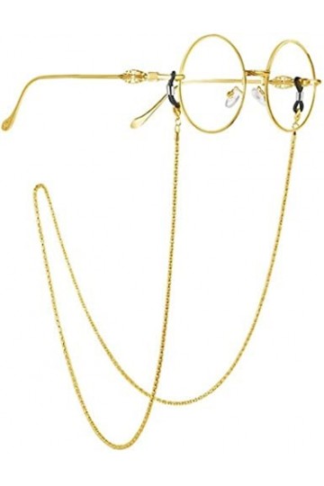 REVAHI Porte-chaînes de Lunettes en métal Sangle de Lunettes de Soleil antidérapante/Cordon de Lunettes/s Cou St/Lunette de r