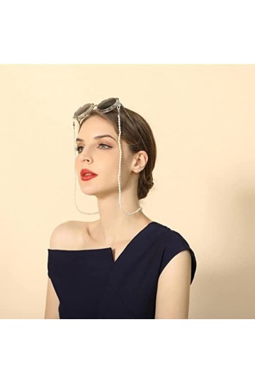 REVAHI Porte-chaîne de Lunettes élégant pour Femmes et Filles.