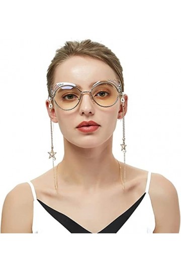 REVAHI Chaîne de Lunettes Lunettes de Soleil Strap s Style Chaînes Porte-Lunettes de qualité supérieure pour Femmes