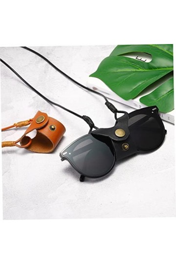 DOITOOL 5 Pièces Étui à Lunettes Ficelle à Lunettes Sangle De Lunettes De Soleil Pour Femmes Chaîne Pour Lunettes Autour Du C