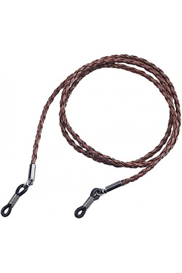 REVAHI Cordon de Lunettes en Cuir Sangle de Lunettes de Soleil Porte-Lunettes de Lecture Retenue de Lunettes