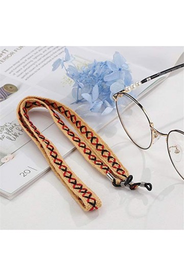 FOUNCY Chaîne de Lunettes Chaîne de Lunettes de Soleil for Femmes Suspendue rétro lanière de Lunettes de Cou for Une Utilisat