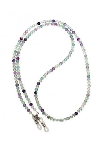 rainbow safety Cordon de Lunettes Porte-Lunette Pierre Naturelle Agate Amethyste Oeil de Tigre Amazonite Quarz Lapis Lazuli M