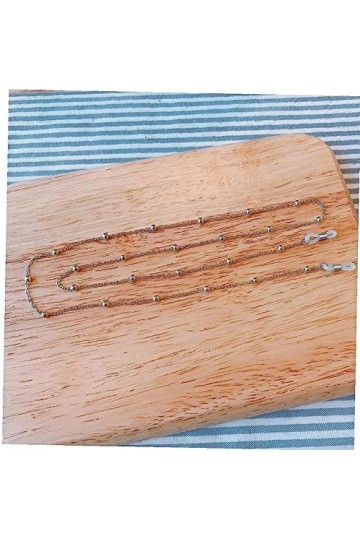 REVAHI Chaînes de Lunettes en métal pour Femmes Lunettes de Soleil Ed Lunettes chaîne Lunettes Porte-Cordon Cou Sangle Corde