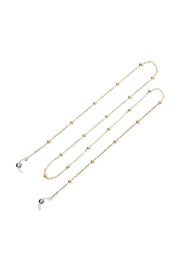 REVAHI Chaînes de Lunettes Retenue de Lunettes Porte-Sangle de Lunettes élégant Chaîne Ed Lecture Cordons de Verre pour Femme