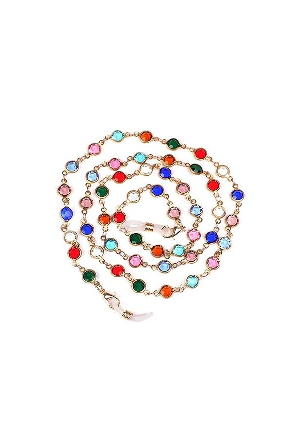 Chaîne De Lunettes Cordon À Lunettes De Soleil Pour Femmes, Lanière De Cordon De Retenue Légère Et Durable, Anti-Perte Pour L