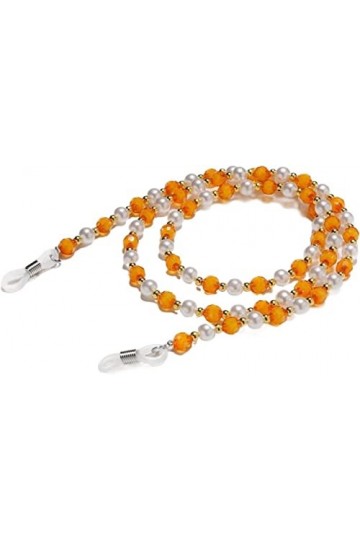 REVAHI Longe de Lunettes Sangle de Lunettes pour Femmes Coloré Ed Vintage Chaîne de Cou Élégant Lunettes Cordon Lunettes de R