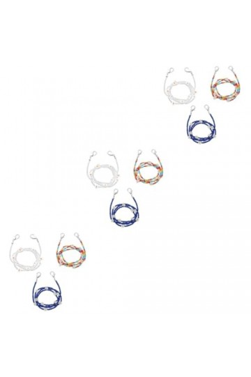 GALPADA 9 Pièces Chaîne De Masque En Marguerite Porte-Lunettes Autour Du Cou Chaînes Suspendues Chaîne De Lunettes En Métal A