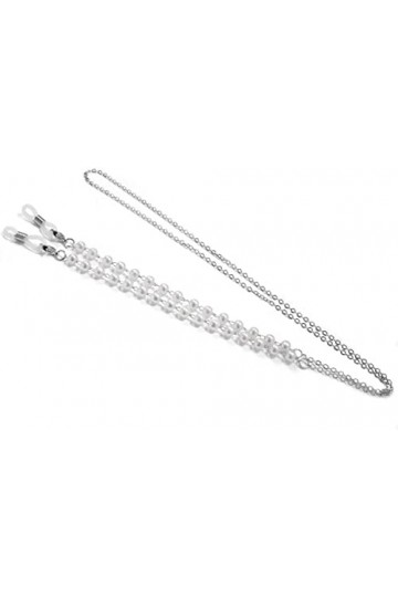 LURROR Lanyard Lunettes Chaînes pour Femmes Visage Longe avec Boucle Mode Lunettes Cordon Lunettes de Retenue Color : Golden