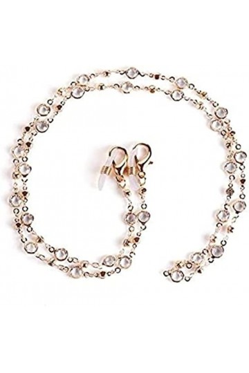 REVAHI Longe de chaîne de Lunettes - Chaîne de Lunettes de Soleil élégante et élégante détachable Chaîne de retenue de Lunett