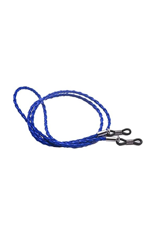 Porte-chaîne à Lunettes en Cuir tressé Anti-dérapant Sangle de Lunettes de Soleil/Cordon de Lunettes/s Cou St/Lunette de rete