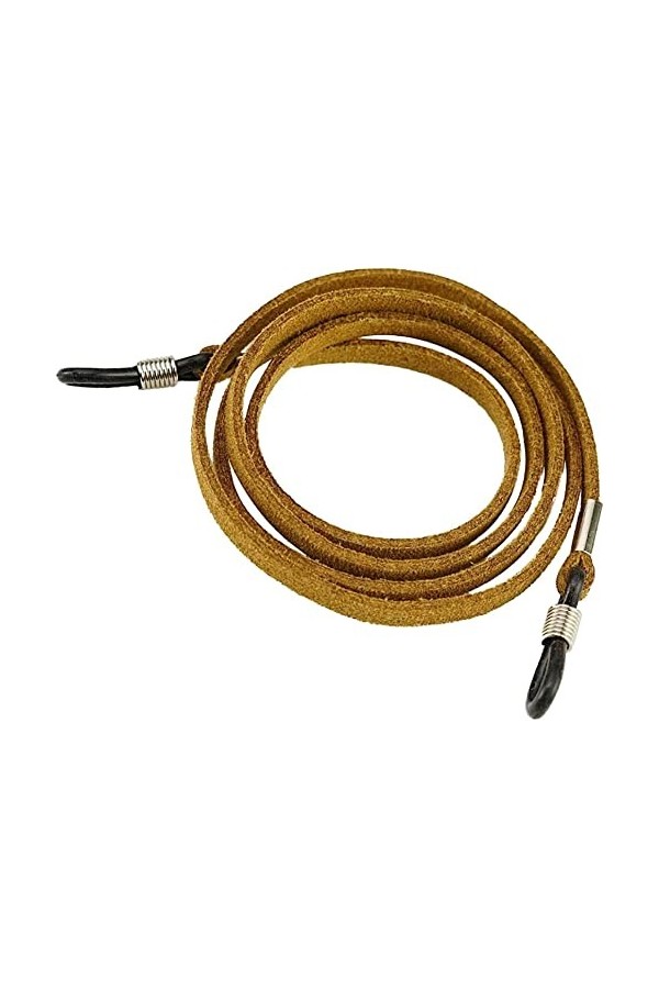 REVAHI Sangle de Lunettes en Cuir Cordon de Lunettes Chaîne de Lunettes de Soleil élastique Porte-chaîne de Lunettes de Lectu